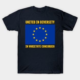 European Union United In Diversity T-Shirt